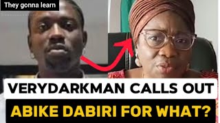 VDM CALLS OUT ABIKE DABIRI FOR WHAT [upl. by Ilse]