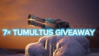 NEW 7 TUMULTUS GIVEAWAY WRwinTumultus  War Robots [upl. by Obellia]