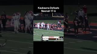 Kaukauna football [upl. by Eirallih]