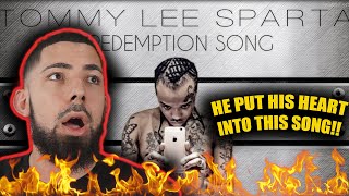 Tommy Lee Sparta  My Redemption Song REACTION THIS GUY IS SO UNIQUE [upl. by Jamel333]