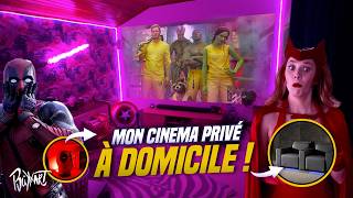 MON CINÉMA PRIVÉ À DOMICILE  With ValenciaTheaterSeating [upl. by Dearden567]