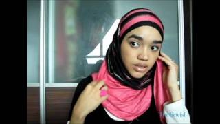 Hijab tutorial 9 Layer it up a hijab style using 2 scarves [upl. by Balas]