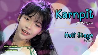 Karnpit Peachyou fancam fullstage iDols Soceity at central rama9 20241103 [upl. by Acirtap]