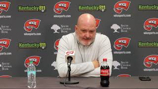 WKU FB Offensive Coordinator Will Friend  Weekly Media Availability  91624 [upl. by Mij406]