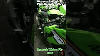 Kawasaki Ninja ZX10R 2025 price in Indiashortfeedtrendingshortsviralvideoyoutubeshorts [upl. by Allene245]