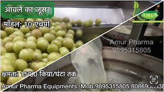 Amla Juicer Machine  आंवले का जूसर [upl. by Nnaecarg]