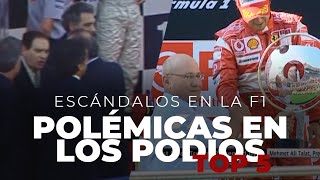 Escándalos en la F1  5 grandes polémicas en los podios  Efeuno  Víctor Abad [upl. by Campy]