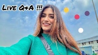 LIVE QampA  SAMREEN ALI VLOGS [upl. by Tterb]