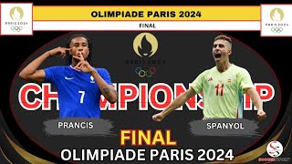 JADWAL FINAL OLIMPIADE PARIS 2024  HASIL PERTANDINGAN SEMIFINAL OLIMPIADE PARIS 2024 [upl. by Ordnassela]