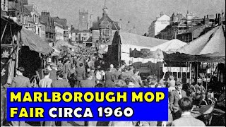 Marlborough Mop Fair Circa 1960  A CINEFILM BY TONY GRAY [upl. by Willey487]