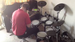 Warren Zevon  Excitable Boy Roland TD12 Drum Cover [upl. by Suzi234]