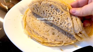 Pohánkové palacinky  Recepty CVR [upl. by Blaseio]