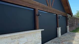 Motorized amp Retractable Patio Screen Installation [upl. by Atilahs610]