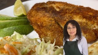 Filete de pescado frito empanizado 👩‍🍳 [upl. by Llednahc936]