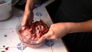 Recept  Hamburgers [upl. by Eddie]