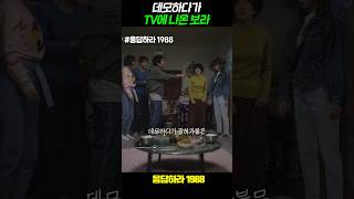 데모하다 TV에 나온 보라 응답하라1988 [upl. by Ahseyt]