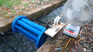 How to make a hydro turbine for clean and free energy [upl. by Ttirb]