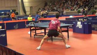 Wang Liqin vs Tang Peng Swedish open 2011 [upl. by Benjy279]