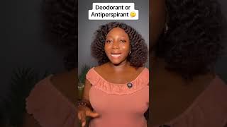 Deodorant vs Antiperspirantwhich is better hygiene deodorant smellgood sweat fyp tips [upl. by Savina]