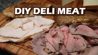 Making My Own Deli Meat At Home  Sandwich Series Pt 1 [upl. by Dadinirt]