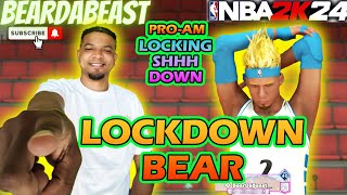 IM BACK ON MY LOCK LOCKING SHHHHHH DOWN DA BEARS NBA2K24 [upl. by Asiulairam412]