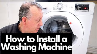 How to Install a Washing Machine [upl. by Notffilc178]