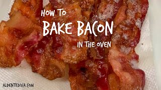 How to Bake Bacon In The Oven [upl. by Monreal935]