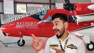 Indias Biggest flying school Redbird Aviation [upl. by Inoek]