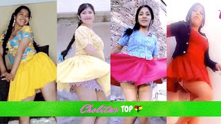 CHOLITAS LINDAS BAILANDO🥰 BOLIVIA ZAPATEO [upl. by Enidualc293]