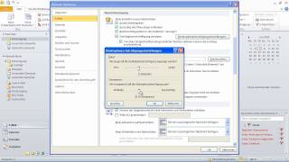 Outlook 2010  Warnmeldung für neue Nachrichten einstellen [upl. by Hanus109]