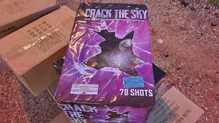 Crack the Sky 78 shots Firework [upl. by Lemay491]