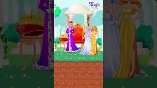 Good vs Evil Princess Who Deserves the Crown  Moral Lesson shorts viral fairytales [upl. by Norrie]