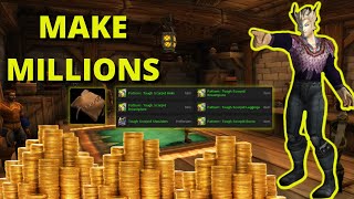 Making MILLIONS With Leatherworking Tough Scorpid Set shorts worldofwarcraft goldmaking [upl. by Leckie]