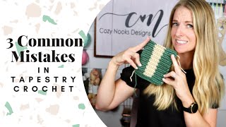 3 Common Mistakes in Tapestry Crochet [upl. by Samuela]