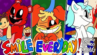 SMILE EVERYDAY song feat Cougar MacDowall Jelzyart ivi SMILING CRITTERS ANIMATED SONG [upl. by Fidele813]