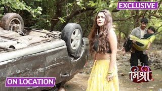 Mishri  On Location  Raghav Ko Dhundne Nikli Vaani Car Ko Dekhkar Shocked [upl. by Enutrof262]