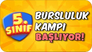 5 SINIF BURSLULUK KAMPI BAŞLIYOOOR 📣 [upl. by Kimura]