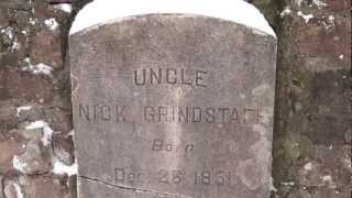 Uncle Nick Grindstaff Monument TN 322013 day hike on the Appalachian Trail [upl. by Illac755]