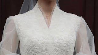 Simple elegant wedding dresses minimalist weddingdress [upl. by Akibma]