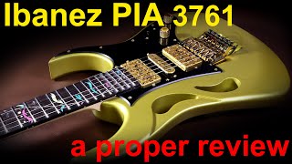 Ibanez Pia review a detailed review and tests of the Ibanez PIA3761 SDG [upl. by Lynnea]