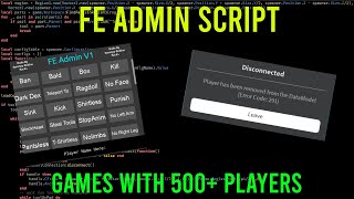 Roblox FE Admin Script 😈 roblox script exploit arceusx [upl. by Calandria]