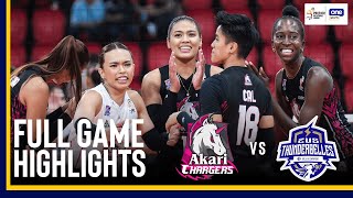 ZUS COFFEE vs AKARI  FULL GAME HIGHLIGHTS  2024 PVL REINFORCED CONFERENCE  August 1 2024 [upl. by Rhianna68]