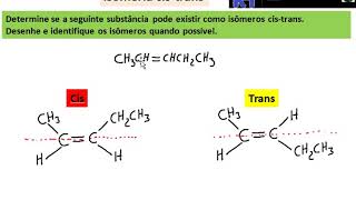 64 Exercícios resolvidos 1 isomeria cistrans [upl. by Ahsatsana338]
