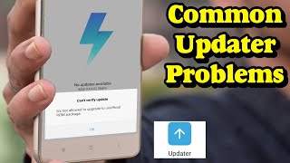 7 Common Problems in MIUI Updater App With Solutions  quotCant verify updatequot Hindi [upl. by Yssenhguahs945]