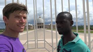 Worlds tallest Basilica in Yamoussoukro Ivory Coast [upl. by Yoko]