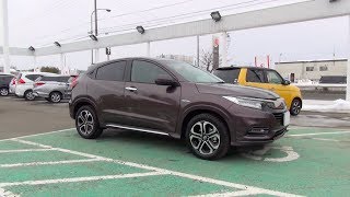 2018 New HONDA VEZELHRV HYBRID Honda SENSING 4WD  Exterior amp Interior [upl. by Opalina601]