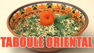 Recette facile du taboulé oriental fait maison [upl. by Aitercal]