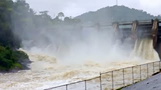 Dramático momento en que abrieron las compuertas de Carraízo [upl. by Kobe]