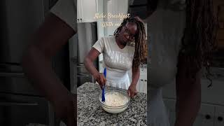 Homemade pancakes breakfast 4u pancakes cooking cookwithme breakfastrecipe food asmr [upl. by Idou194]