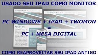 Como transformar seu IPAD em mesa digitalizadora RÁPIDO E PRÁTICO [upl. by Constance]